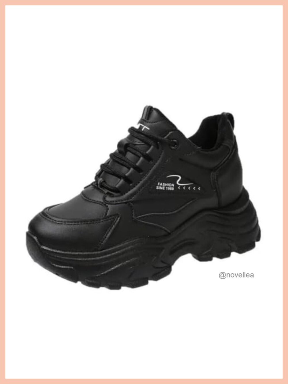 Y2K Chunky Platform Sneakers Classic White Tennis Shoes